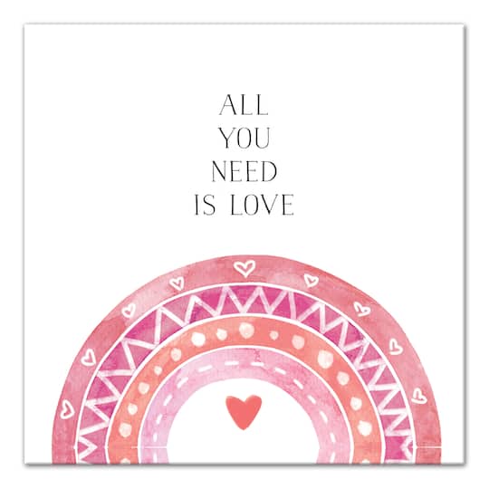All You Need Is Love Canvas Wall Art